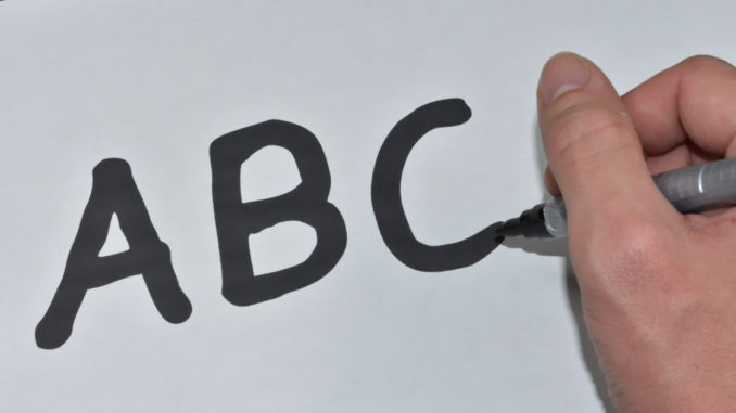Die Buchstaben des Herrn ABC... professionelles Schreiben will gelernt sein!